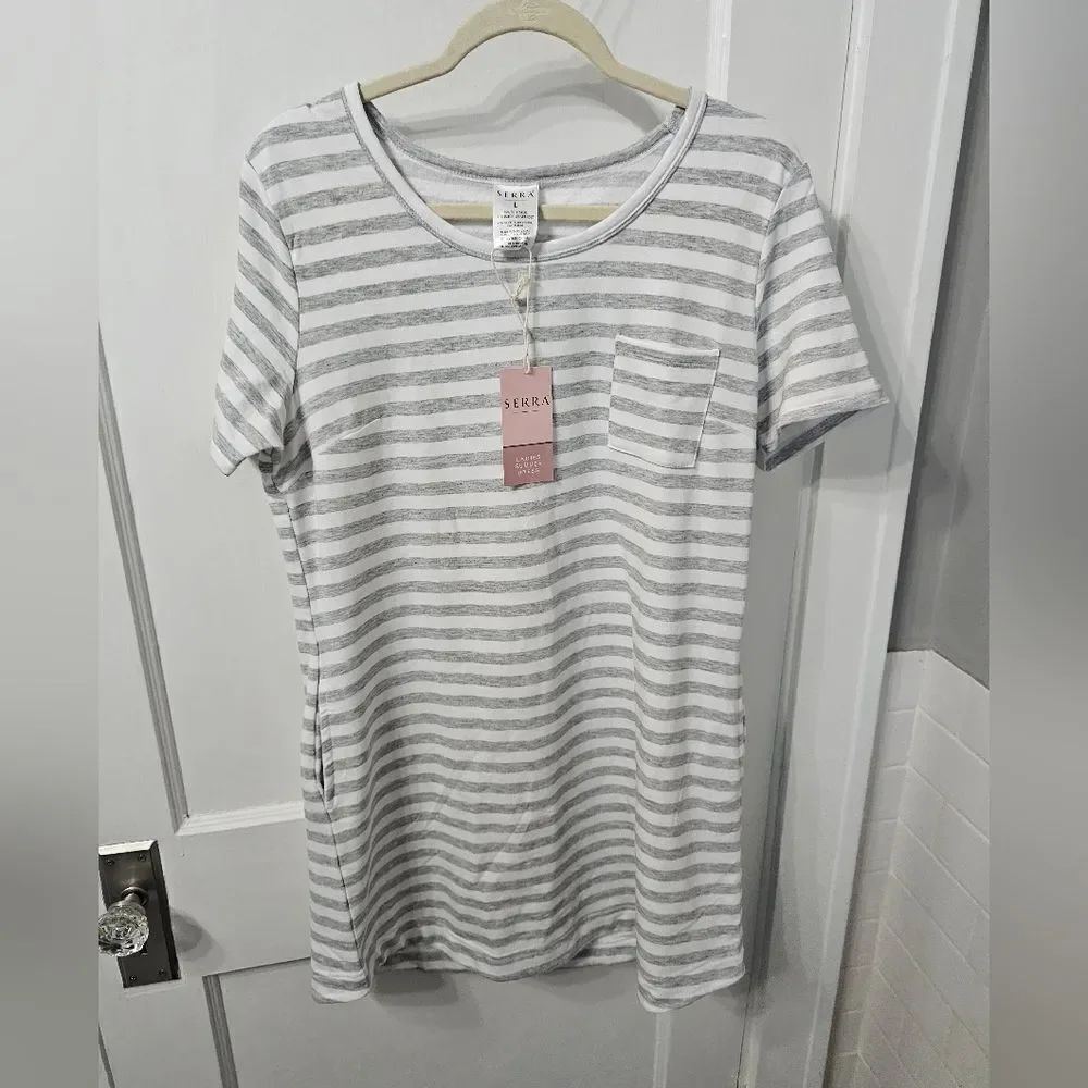 NWT SERRA Summer Dress With Pockets, Sz Large